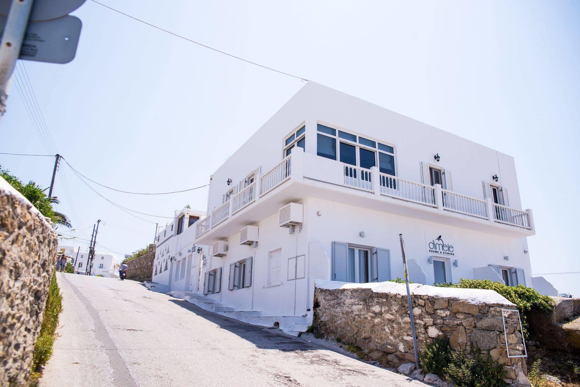Dimele Rooms & Studios Mykonos Town Kültér fotó